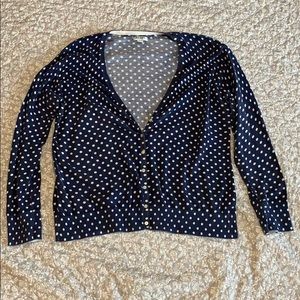 Old Navy Polka Dot Cardigan